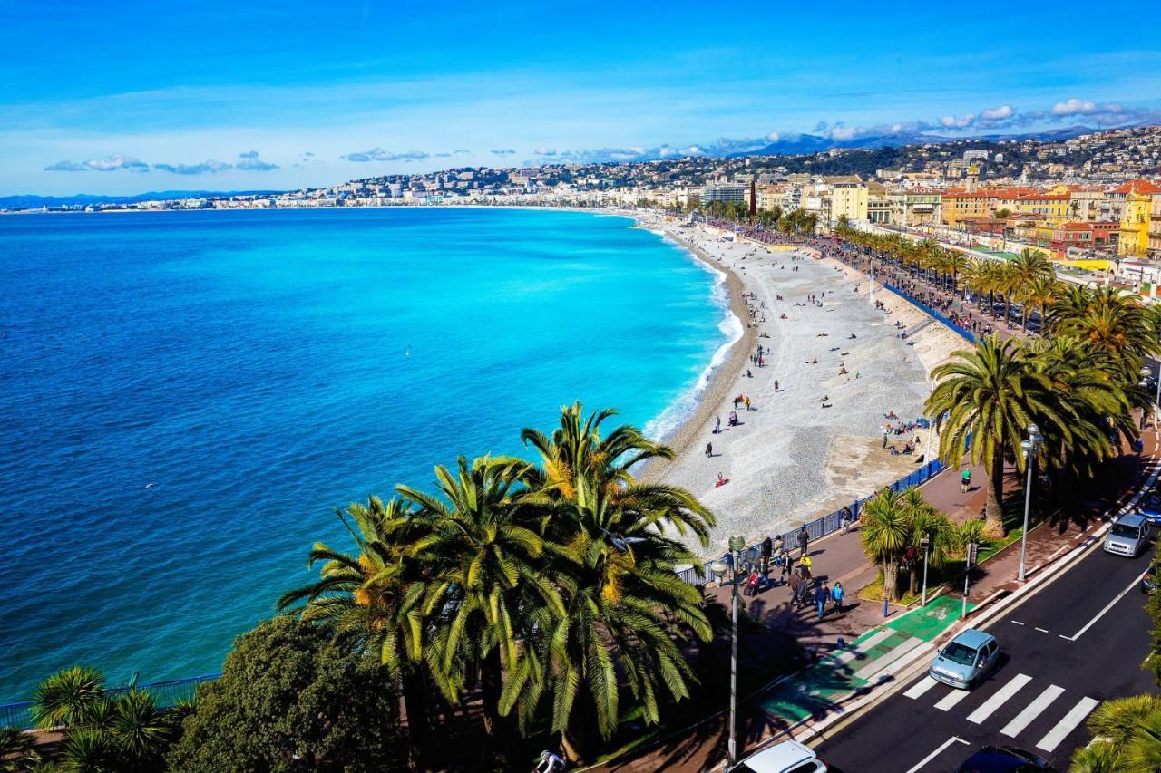 Center - Balcony Quiet - Air Conditioner - Kitchen - Wifi - Tram Nizza Exterior foto