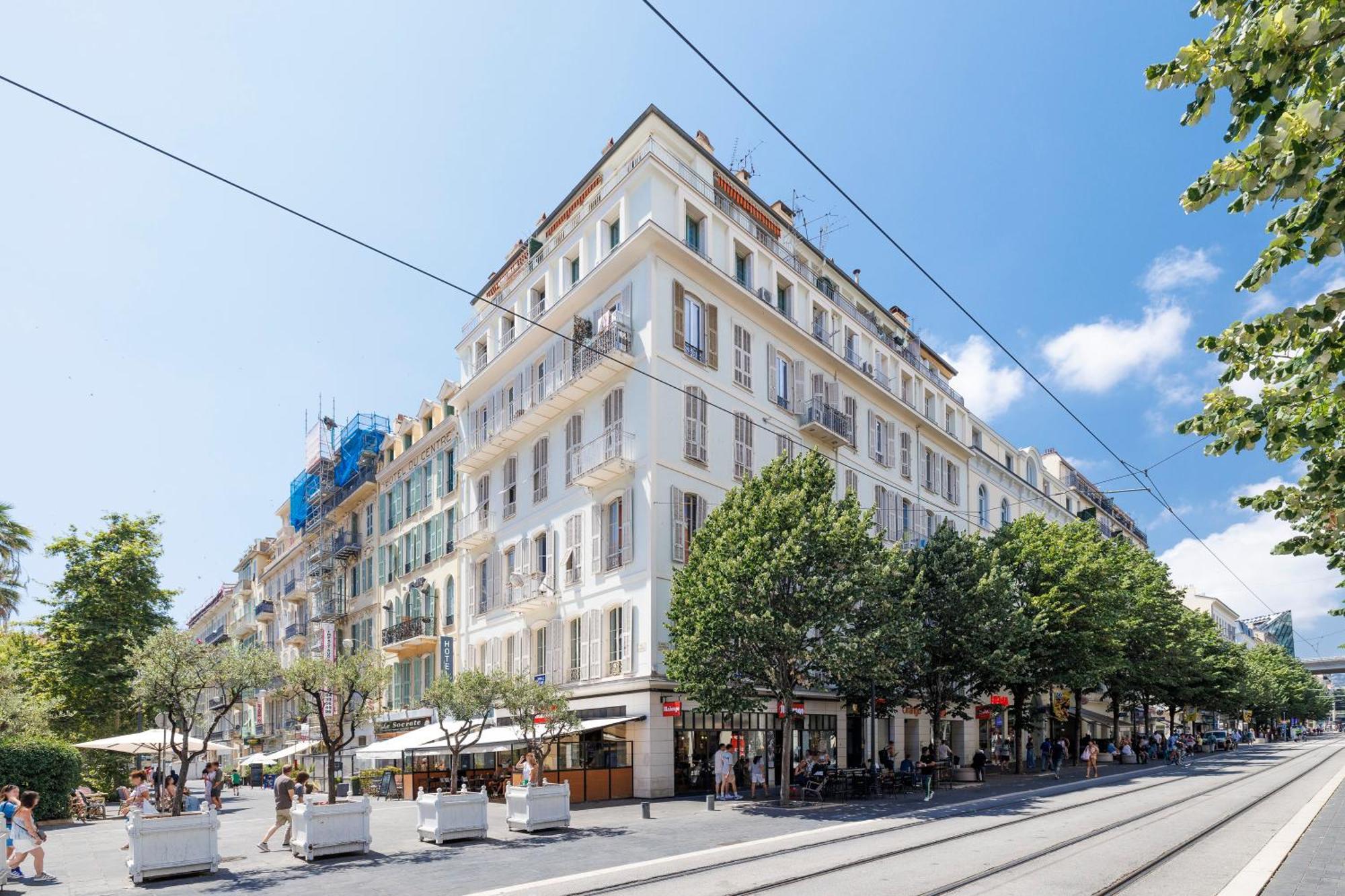 Center - Balcony Quiet - Air Conditioner - Kitchen - Wifi - Tram Nizza Exterior foto