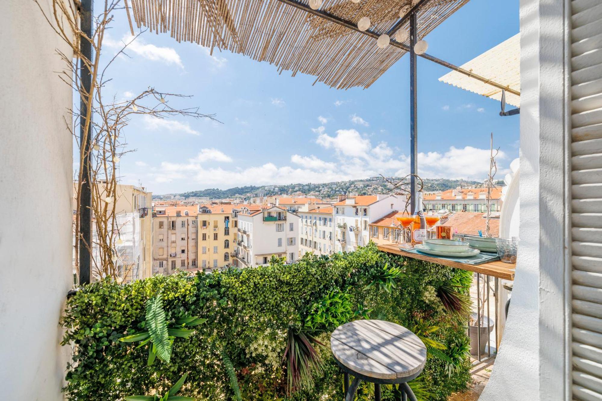 Center - Balcony Quiet - Air Conditioner - Kitchen - Wifi - Tram Nizza Exterior foto