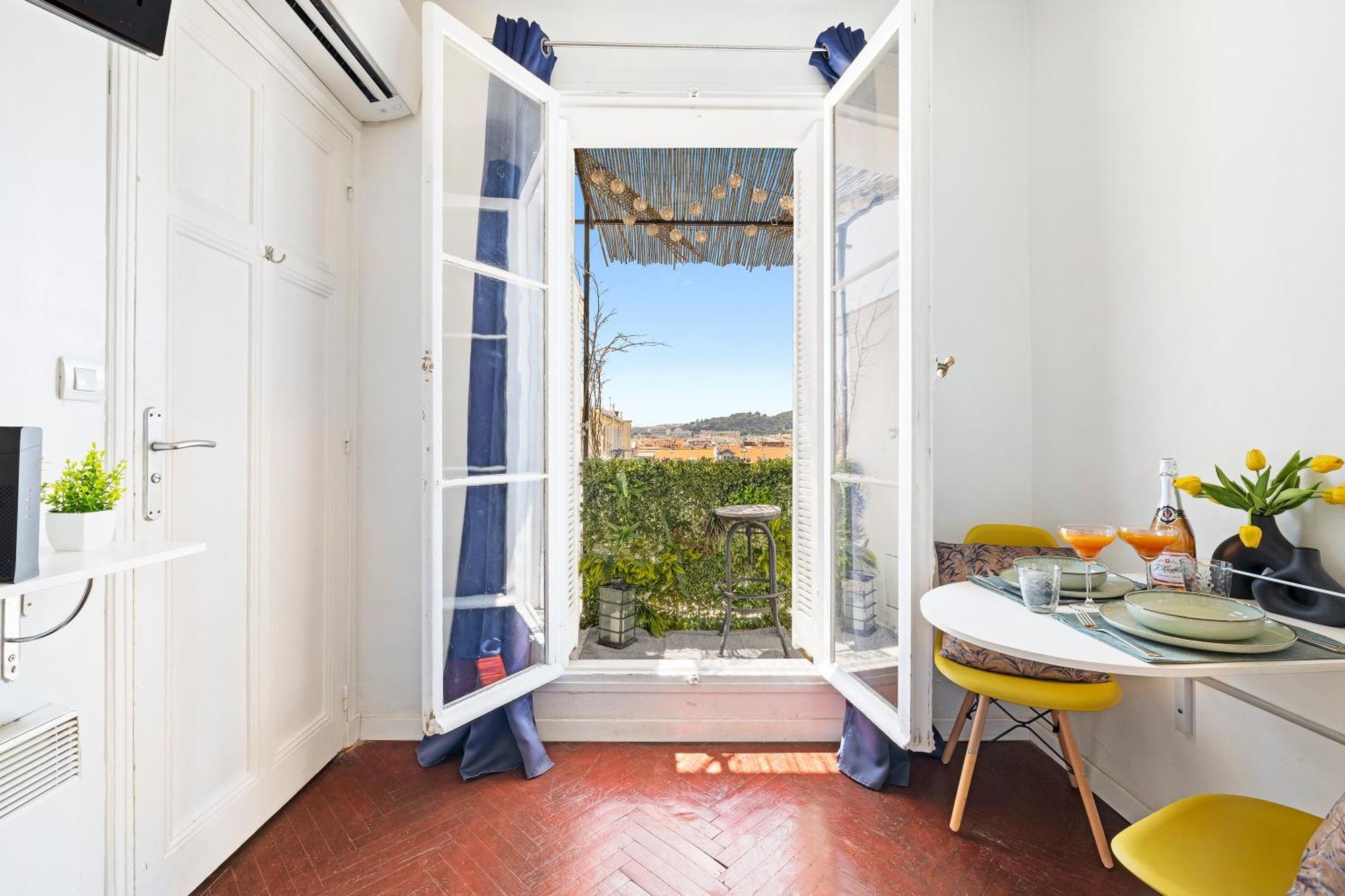 Center - Balcony Quiet - Air Conditioner - Kitchen - Wifi - Tram Nizza Exterior foto