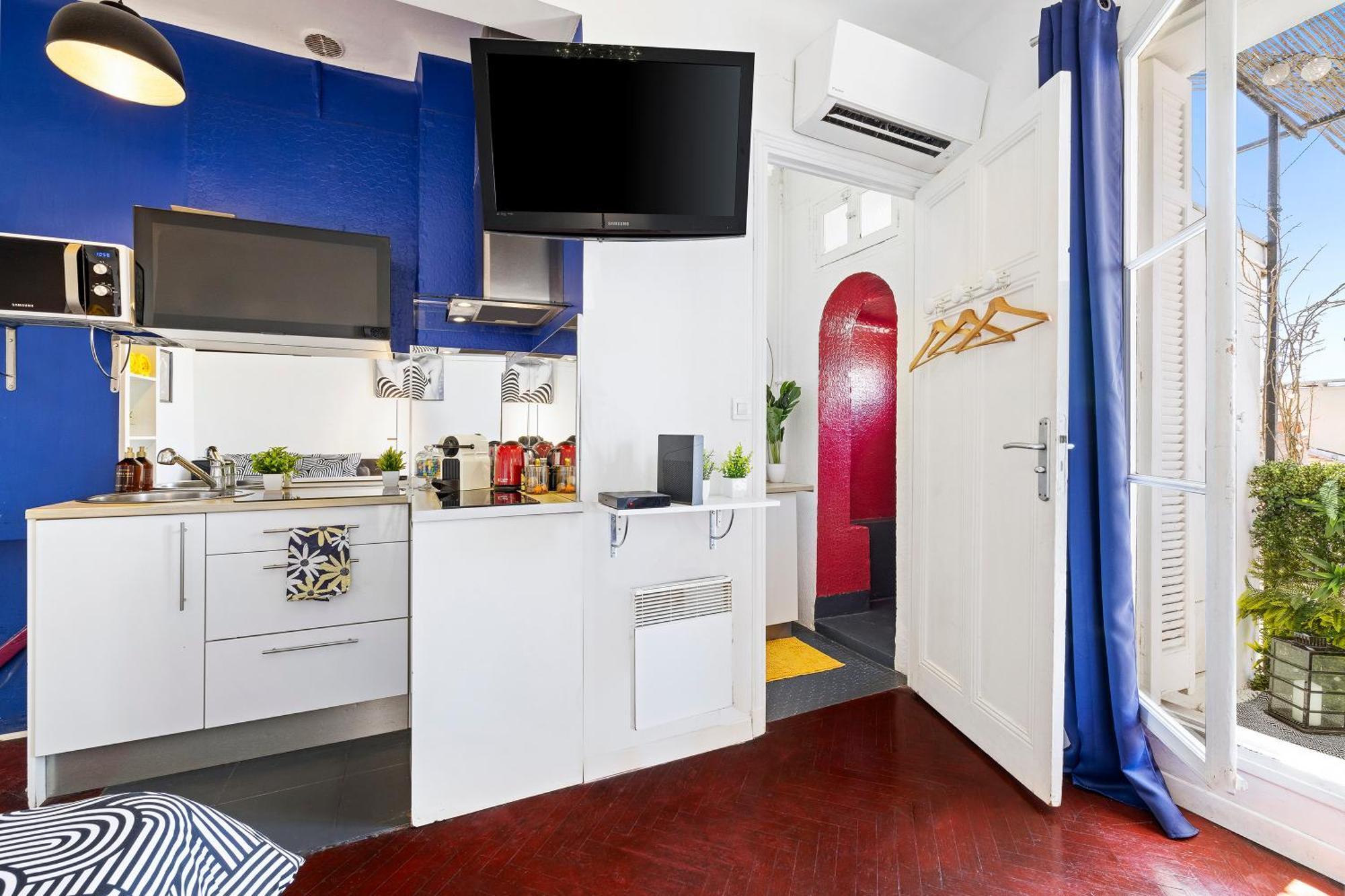 Center - Balcony Quiet - Air Conditioner - Kitchen - Wifi - Tram Nizza Exterior foto