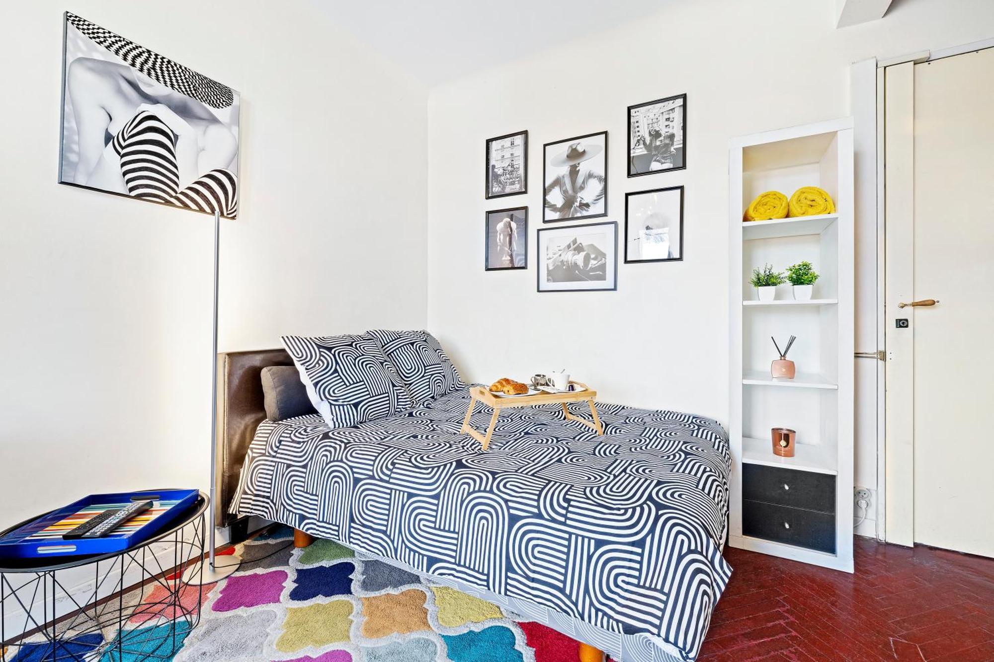 Center - Balcony Quiet - Air Conditioner - Kitchen - Wifi - Tram Nizza Exterior foto